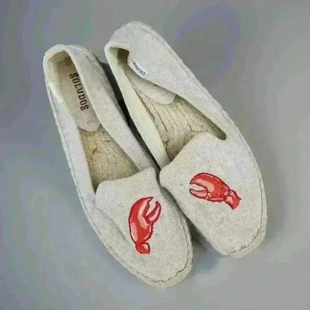 SOLUDOS LOBSTER CLAW ESPADRILLES‎ WOMENS 7
